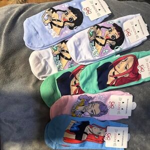 7 pairs of Multicoloured Huntrix socks bundle Women's Sizing